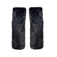 thumbnail image 1 of Rohuuque Leg Warmers for Women Fashion Christmas Faux Fur Plush Leg Warmers Fuzzy Thickened Boot Toppers Winter Wrist Covers Black, 1 of 4