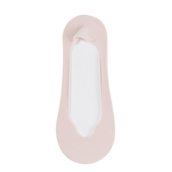 Rohuuque No Show Socks for Women Invisible Hidden Socks Ultra Low Cut Non-Slip Thin Liner Socks Lightweight Breathable Pink
