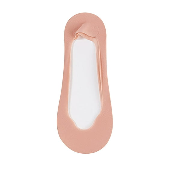 Rohuuque No Show Socks for Women Invisible Hidden Socks Ultra Low Cut Non-Slip Thin Liner Socks Lightweight Breathable Red