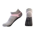 thumbnail image 1 of Rohuuque Pilates Grip Socks for Women Breathable Yoga Socks with Gel Grip Ankle Length Non-Slip Design Comfort Socks Gray, 1 of 2