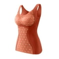 thumbnail image 1 of Rohuuque Thermal Tank Tops for Women Self Heating Vest for Cold Weather Fleece Lined Underwear Top Warm Camisole Vest Red, 1 of 4