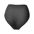 thumbnail image 1 of Rohuuque Women's Invisibles Cheeky Bikini No Show Panties Mid Rise Breathable Briefs Soft Ladies Invisible Underwear Black, 1 of 3