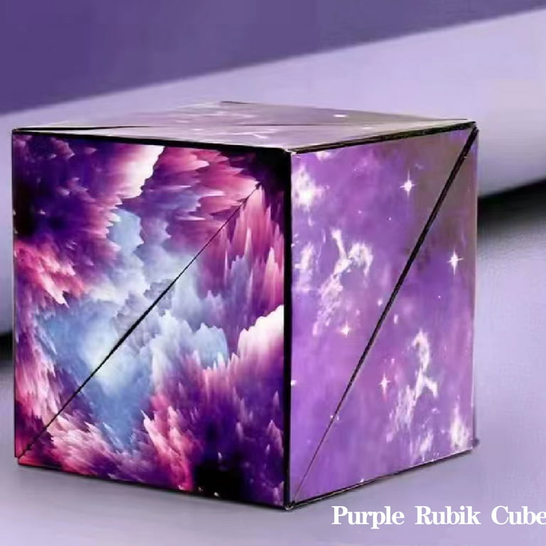 Shashibo Shape Shifting box 3D Magic Cube Anti Stress Hand Flip Puzzle Toy  Gifts