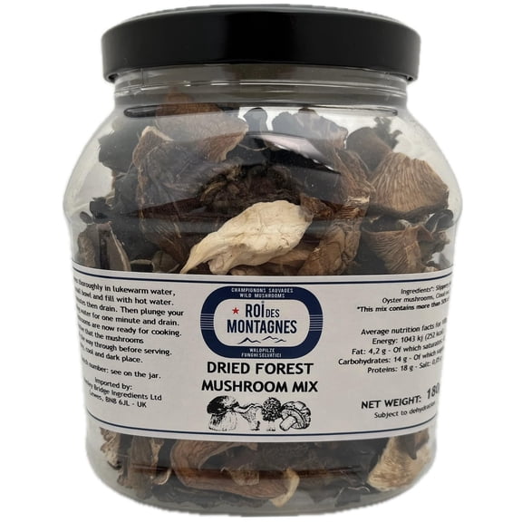 Roi des montagnes Dried Forest Mix Mushrooms 180g