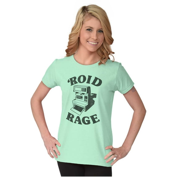 Roid Rage Photographer Develop Photo Women's T Shirt Ladies Tee Brisco Brands 2X