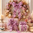 thumbnail image 1 of Roiihwy 180in Halloween Ribbon Party Decorations, Striped Ghost Bat Ribbon Pink Ghost Ribbon Spooky Gifts Wrapping Ribbons for Bow Wreath Craft Party Decor, 1 of 6