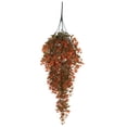 thumbnail image 1 of Roiihwy Artificial Hanging Fall Flowers Fall Decorations, UV Resistant Realistic Fake Mums for Outdoors Faux Hanging Plants Silk Daisy Flower for Outside Home Indoor Planter Porch Patio, 1 of 9