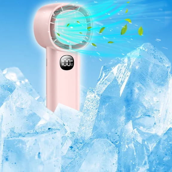 Roiihwy Handheld Fan, Easy to Carry, with a Strong and Turbocharged Guide System, Portable Fan for Travel, Camping, Summer Essentials