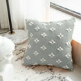 thumbnail image 1 of Roiihwy Leaf Pattern Throw Pillows, Square Decorative Couch Pillows for Bed Living Room, Lumbar Pillow Cushion, 1 of 6