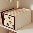 thumbnail image 1 of Roiihwy Moving Bags Storage Bins with Zipper and Reinforced Handle, Sturdy Storage Bags Containers, Portable Cube Storage Organizer for Clothes, Hat, Books(12x10x7in), 1 of 6