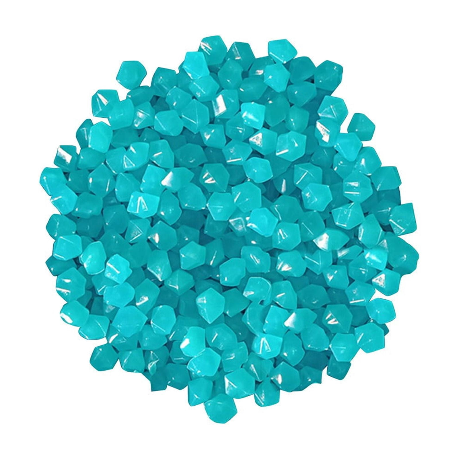 Roiihwy Small Aquarium Gravel Sand, Decorative Fish Tank Gravel, Glow in The Dark Rocks for Vase Fillers, Terrarium, Fairy Garden, Potted Plants