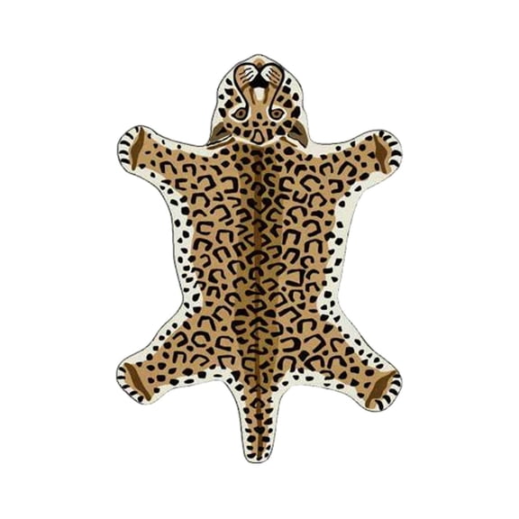 Roiihwy Tiger Shower Bath Mat for Bathroom, Cute Tiger Cartoon Bathroom Rugs with Non Slip Absorbent Washable Carpet(23.6x35.4in)