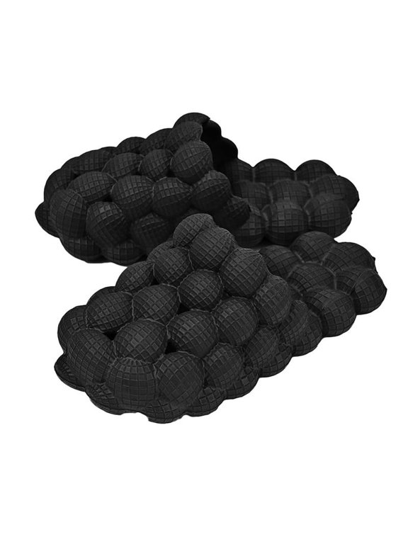 House Slippers for Women and Men EVA Shower Shoes Massage Bubble Slides Bathroom Sandals