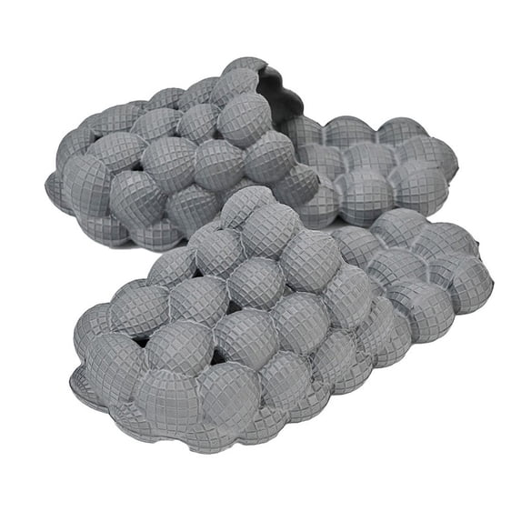 Rojeam House Slippers for Women and Men EVA Shower Shoes Massage Bubble Slides Bathroom Sandals