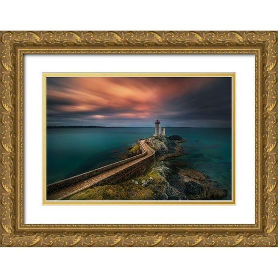 Rojek, Tomasz 18x13 Gold Ornate Wood Framed with Double Matting Museum Art Print Titled - Untitled