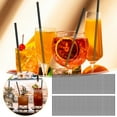 thumbnail image 1 of 100 Pcs Black Disposable Plastic Straws, Hot Drinking Coffee Stirrers for Chocolate Tea Cup Cocktail Party Supplies Favors Home Bar Water Cold Drink Accessories, 1 of 8