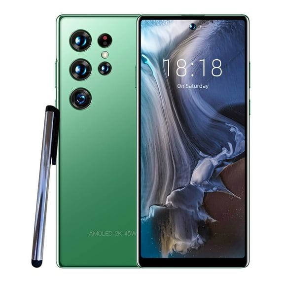 Android Phones 4G, 6.8 Inch 3+64G Cell Phone Dual Sim, 2MP Rear Camera System, 3500mAh Smart Phone Mobile Phone Large Storage Face Unlock Cellphone