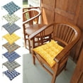 thumbnail image 1 of Bohemian Soft Patio Chair Pads Indoor Outdoor Office Home Kitchen Square Dining Chair Cushion Pillow 15.7"x15.7", 1 of 3