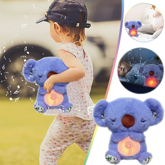 Rojia Breathing Otter Relief Koala Breathing Stuffed Animal for Anxiety