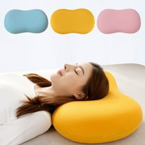 Cervical Pillow, Ergonomic Design Memory Foam Stuffed Neck Cushion Pillow with Hidden Zipper, Bed Pillow for Sleeping Pectin Honeycomb, 21.65x13.8x4.3in