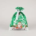 thumbnail image 1 of Rojia Christmas Gift Wrapping Bag Christmas Apple Wrapping Bag Goody Bags Treat Bag for Xmas Holiday Presents Party Favor, 1 of 2