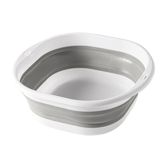 Collapsible Dishpan, Plastic Sink Dish Basin Cutting Board Foldable Food Tub for BBQ Picnic Camping Portable Washing Dishes Basket Space Saving, 10.24x6.69x3.54in