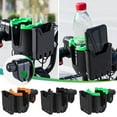 thumbnail image 1 of Cup Holder with Phone Holder, 2-in-1 Universal Cup Holder with Phone Holder, Cup and Phone Organizer for Bike,Stroller,Bicycle,Wheelchair,Walker,Scooter, 1 of 8