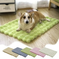 Dog Crate Pad for Dog Cages Dog Crate Bed Washable Non-Slip Dog Crate Mat Crate Beds for Large Dogs Cats Pet, 19.68x15.75 Inch
