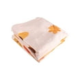 thumbnail image 1 of Fall Thanksgiving Blankets,Orange Pumpkin Maple Leaves Fleece Blanket Throw,Thanksgiving Fall Halloween Flannel Throw Blanket for Home Living Room Couch Bed Chair or Dorm Decor (29" x 40"), 1 of 6
