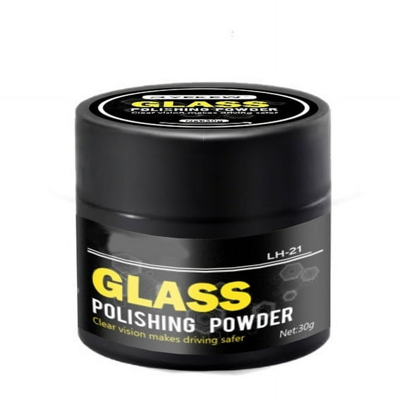 Glass Scratch Remover, Remove Scratches from Glass, Powder Detergent Glass Scratch Repair, Car Windshield Scratch Remover, Glass Scratch Remover for Windshield Home Glass