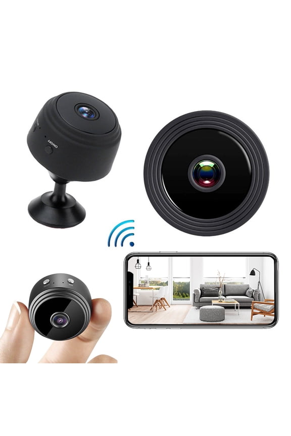 Hidden Camera, Spy Camera, Nanny Cam, Best Mini Camera, WiFi Wireless Camera, HD 1080P Camera, Recorder with Night Vision, Camera Full HD