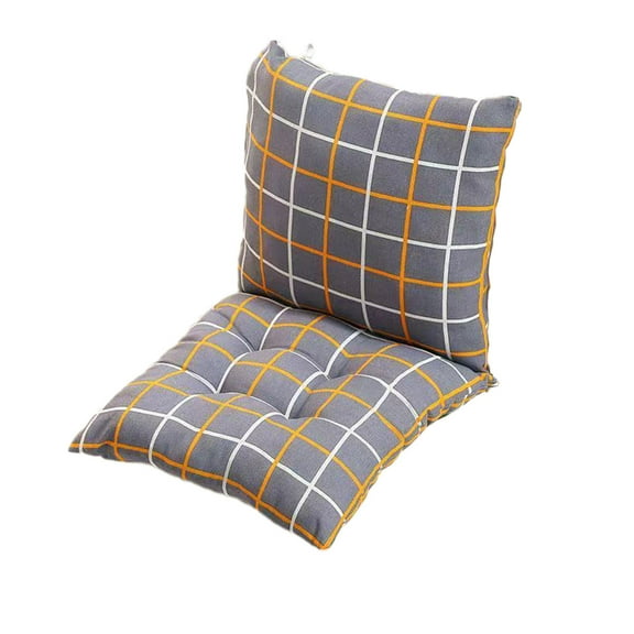 High Back Chair Cushions, Office Chair Seat Cushion Indoor Outdoor Rocking Chair Cushions with Ties Thickened One-Piece Dining Chair Pad Seat Cushion
