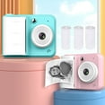thumbnail image 1 of Kids Camera Instant Print Photo Camera Christmas Birthday Gift for 3-12 Years Old Kids, 2.4-inch IPS Screen, 1080P Digital Camera Instant Print with Photo Paper, 1 of 9