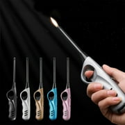 Kitchen Gas Stove Extended Lighter, Handy Refillable Igniter, for Kitchen Fireplace Lighter BBQ Grill Stover Candle, 10.43x1.49x1.18in No Butane