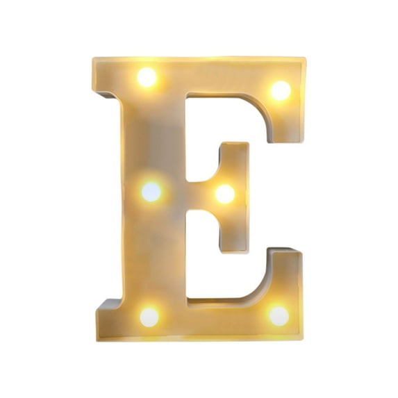 Light Up Letters, LED Letter Lights 26 Alphabet Night Light, Decorative Lighted Letter, Battery Powered Marquee Letters for Party Bar Home Decor