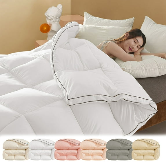 Machine Washable Lightweight Air Conditioning Comforter, Cooling Blanket, Quilt, 78.7x59in