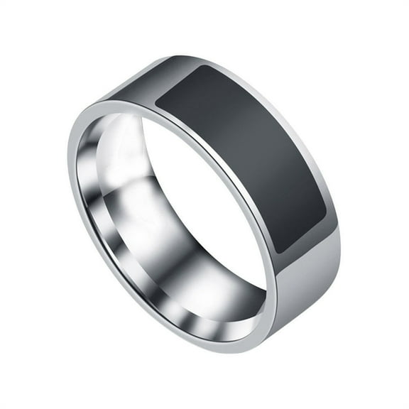Nfc Multifunctional Waterproof Intelligent Ring Smart Wear Finger Digital Ring, Convenient Handled, Black