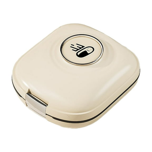 Pill Organizer Moisture Proof, Large 7 Compartment Daily Pill Case with Removable Divider, Travel Pill Box with Label, Stackable Pill Container for Vitamin, Fish Oil, Supplement