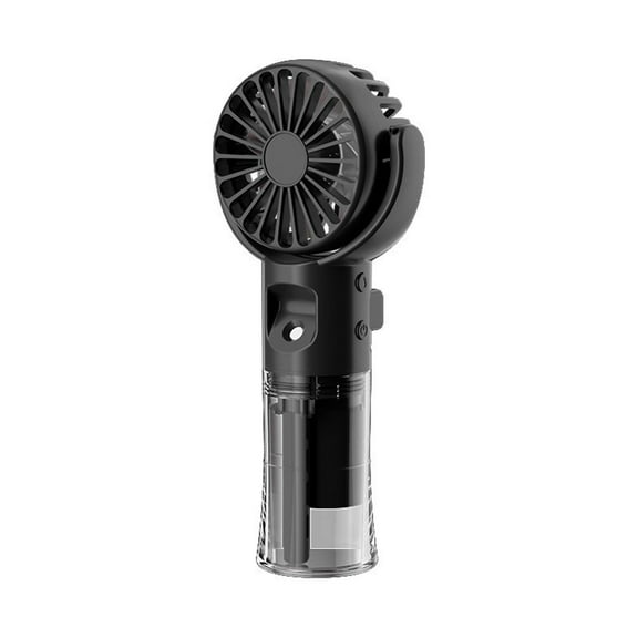 Portable Misting Fan, Foldable Handheld Spray Fan, 4 Speeds, With Neck Lanyard, Usb Rechargeable, Suitable For Travel, Outdoor, Makeup, Camping, Home And Office Use