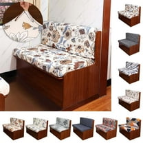Rojia RV Dinette Cushion Covers, Stretchable Camper Cushion Cover,RV Cushion Slipcover,Rv Couch Cover Replacement for RV Camper Car Bench, Backrest Covers and Bench Covers