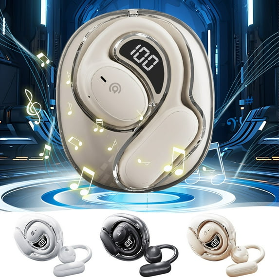 SJ235 Open Ear Headphones for Sports Bluetooth Ear Earbuds for Runners and Cyclists