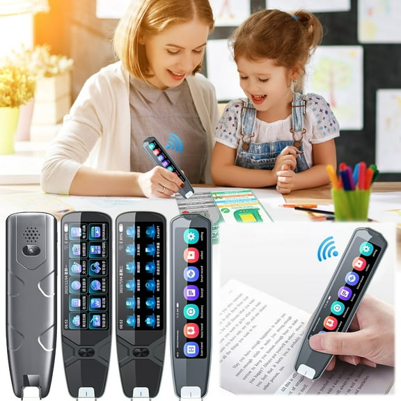 Scan Reader Pen, Upgraded Translation Pen Portable 112 Language Translator Device, Scan Reader Pen for Voice Translator Device, Language Translator,Reading Pen for Dyslexia