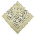 thumbnail image 1 of Rojia Unisex Double Sided Print Paisley Cotton Bandana Head Wrap Scarf for Men & Women, 1 of 2