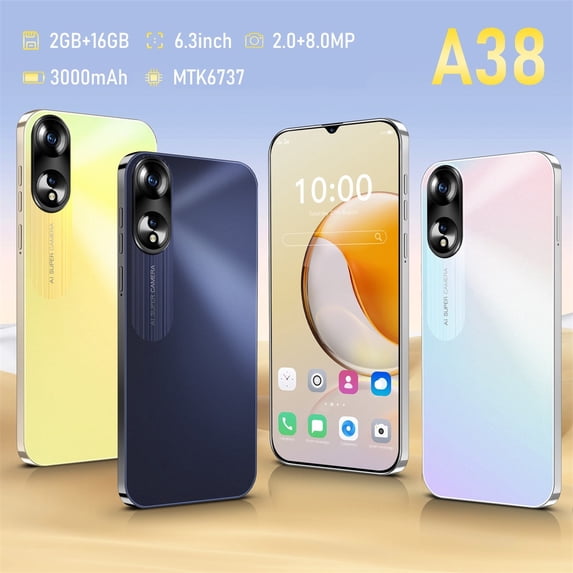 I14 Mini Smartphone 3,0 Pouces Écran D'affichage Android 8.1 Quad Core Dual SIM 2 Go De RAM 32 Go Rom 1100 Mah 50 Mp Avec Google Play Store Whatsapp Backup Cellphone Blanc Fiche Technique Et Prix