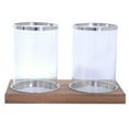 thumbnail image 1 of Rojo 16 SS1102M 24 x 15 x 12 in. Amalfitana Old Wood Candle Holder- Medium, 1 of 2