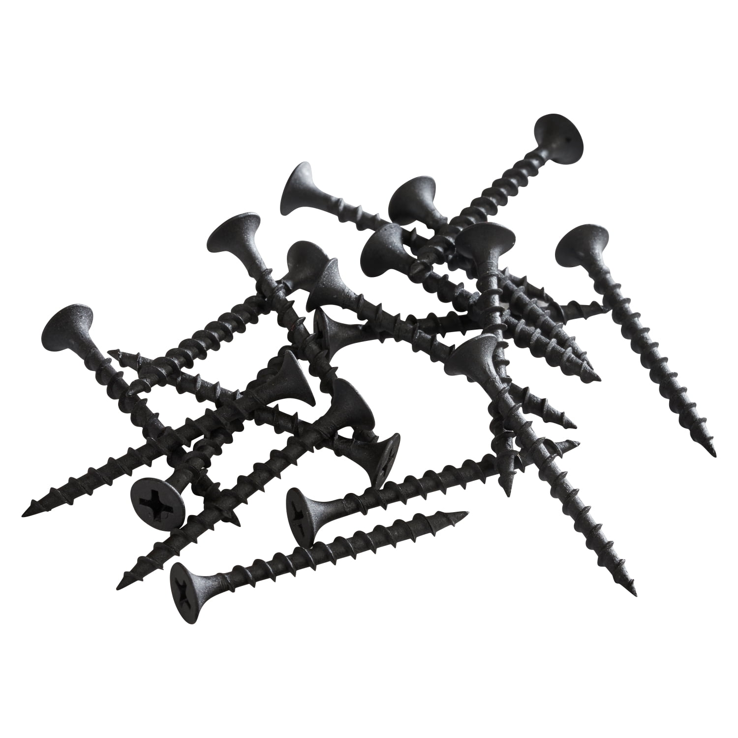 Rok 4 Pounds #6-9 x 1-5/8" Phillips Bugle Head Black Phosphate Drywall Screws
