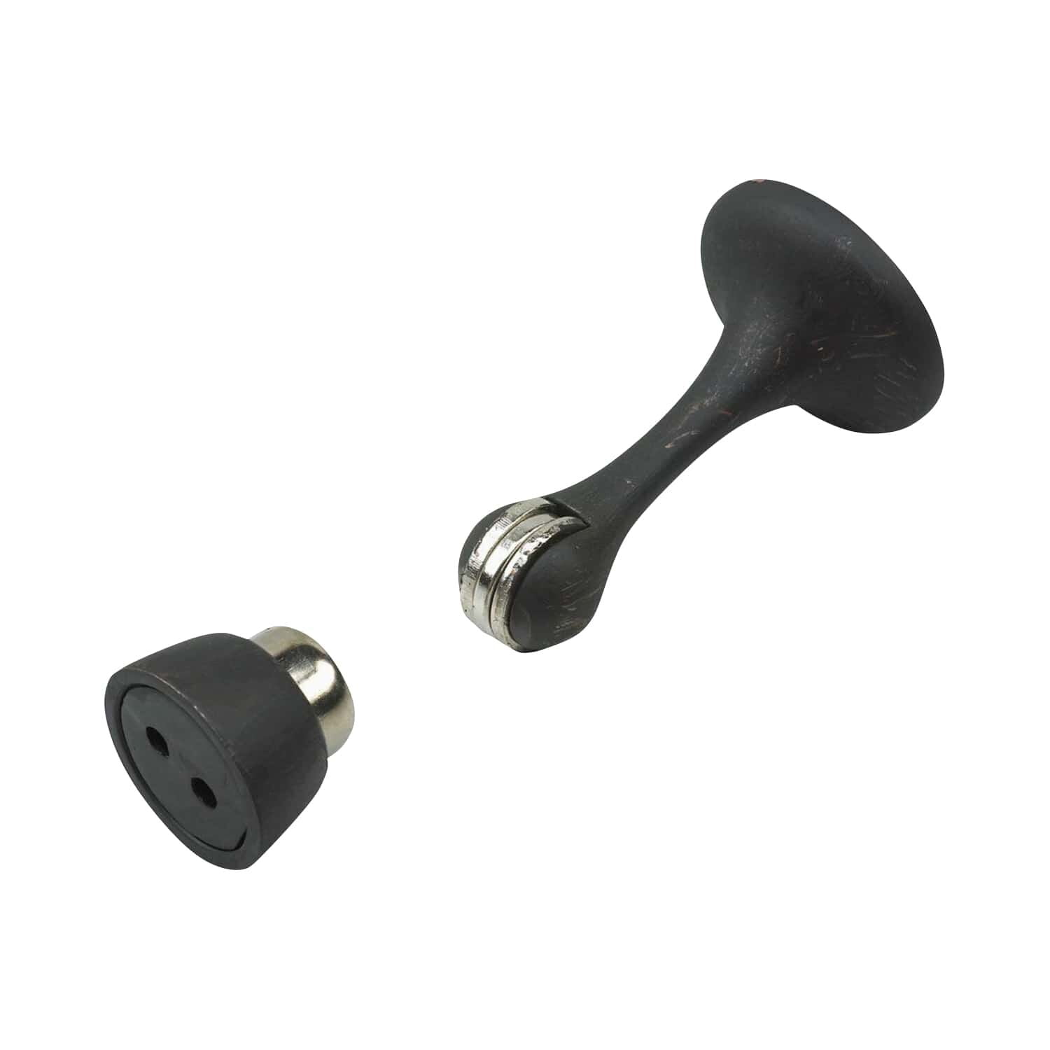 Rok 5-Pack Magnetic Door Stop with Catch, Oil Rubbed Bronze