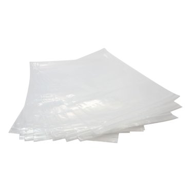 Worthminster 25 Micron Clear Polythene Food Storage Bags - UK Made, Freezer Safe