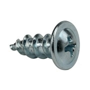 Rok Hardware 100 Pack #8 x 1/2" Standard Thread Phillips Truss Head Screws, Zinc
