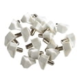 thumbnail image 1 of Rok Hardware 20-Pack Plastic Shelf Support with 5mm Diameter Steel Pin, White, 1 of 9
